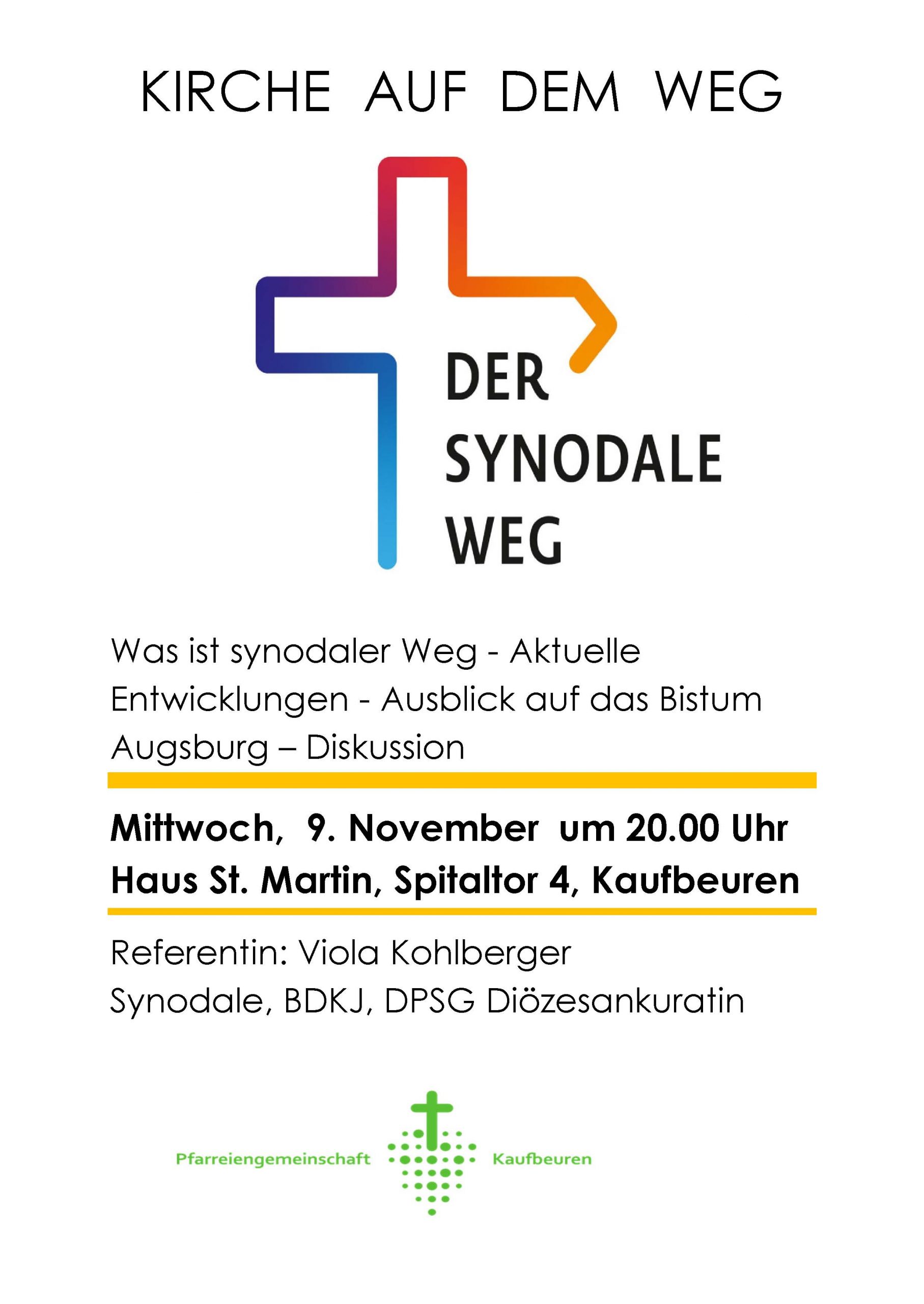 Der Synodale Weg – Kirche auf dem Weg – Kath. Pfarreiengemeinschaft ...